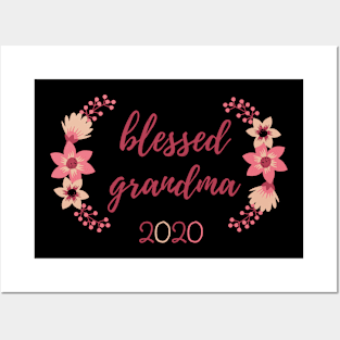 Blessed Grandma fun & lover Quotes designs for gifts Posters and Art